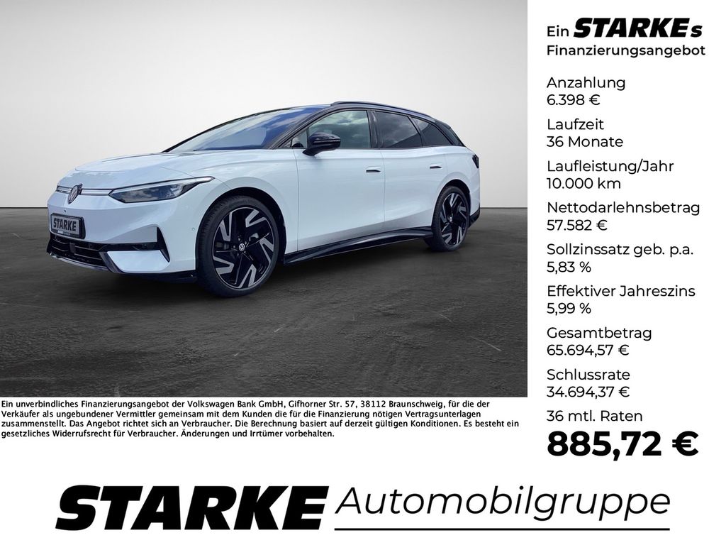 Bild des Angebotes Volkswagen ID.7 Tourer Pro S HeadUp AHK Navi LED LM Tempo