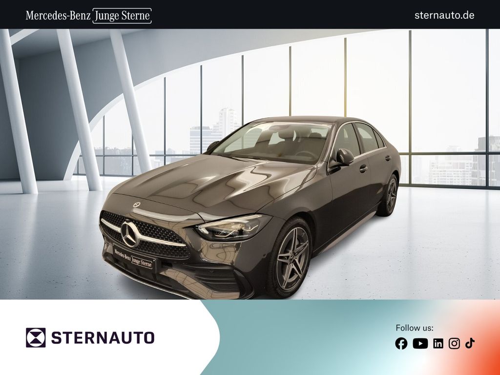 Bild des Angebotes Mercedes-Benz C 180 AMG RüCam LED Memory WinterP MBUX Ambiente