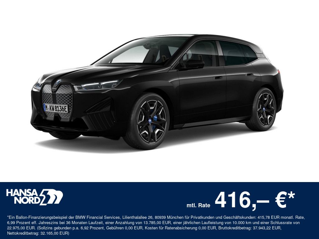 Bild des Angebotes BMW iX xDrive40 LED LASER NAVI HUD PANO KAMERA PDC