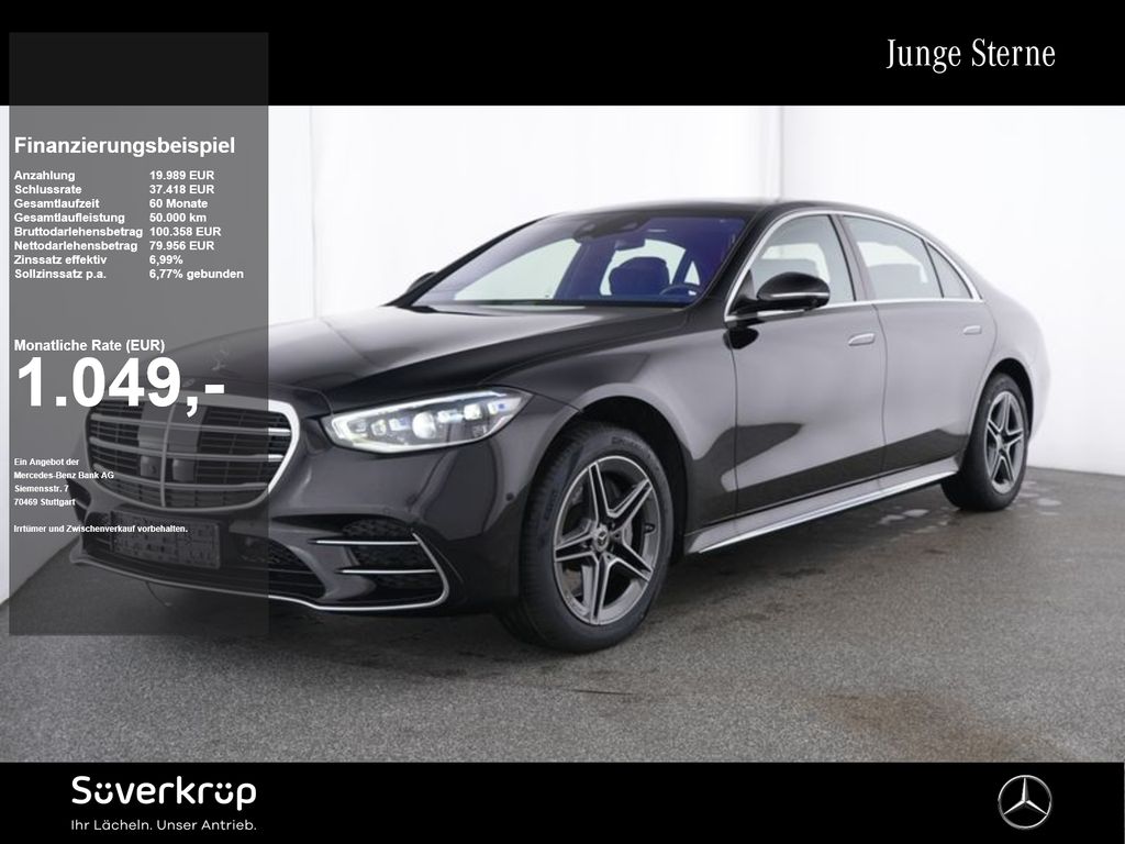 Bild des Angebotes Mercedes-Benz S 450 d 4M L , AMG BURM MEMO 360 AIRMATIC DISTR