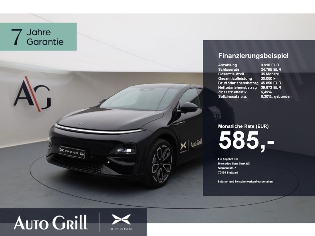 Bild des Angebotes XPENG G6 2025 RWD Long Range AHK CarPlay 360Kam Pano