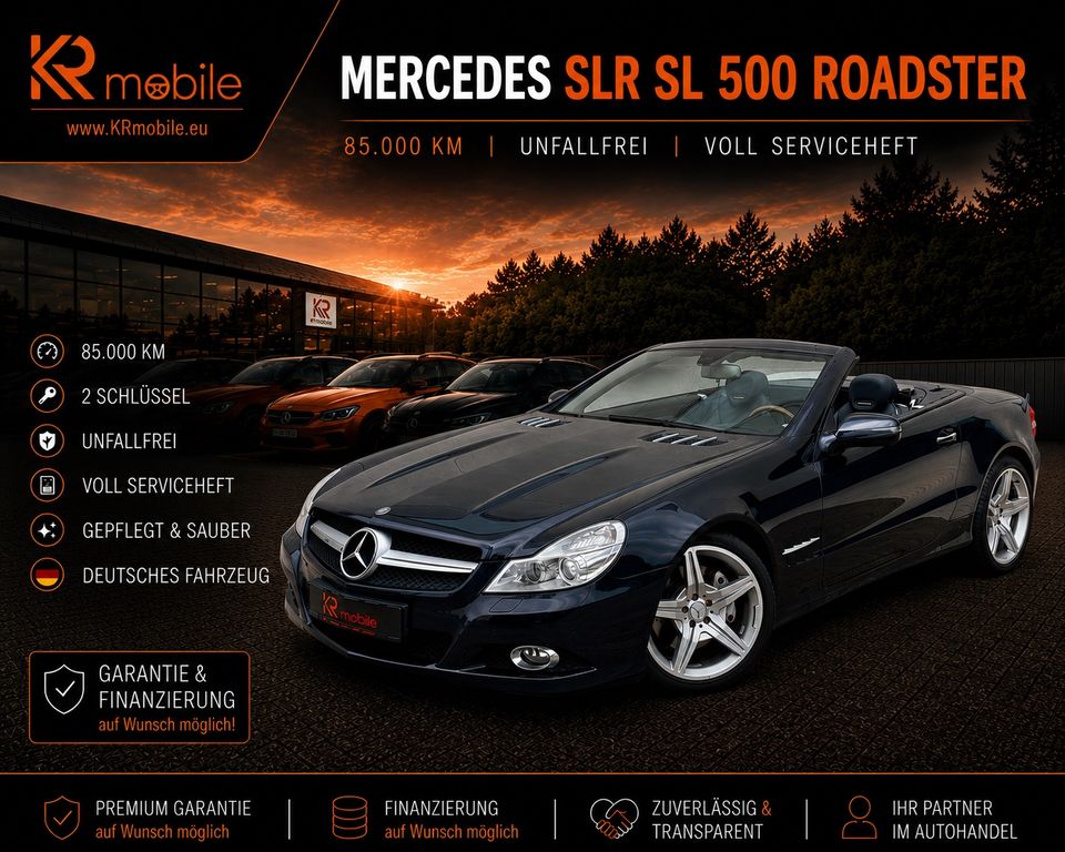 Bild des Angebotes Mercedes-Benz SLR SL 500 Roadster/85Tkm/Unfallfrei!/Garantie!