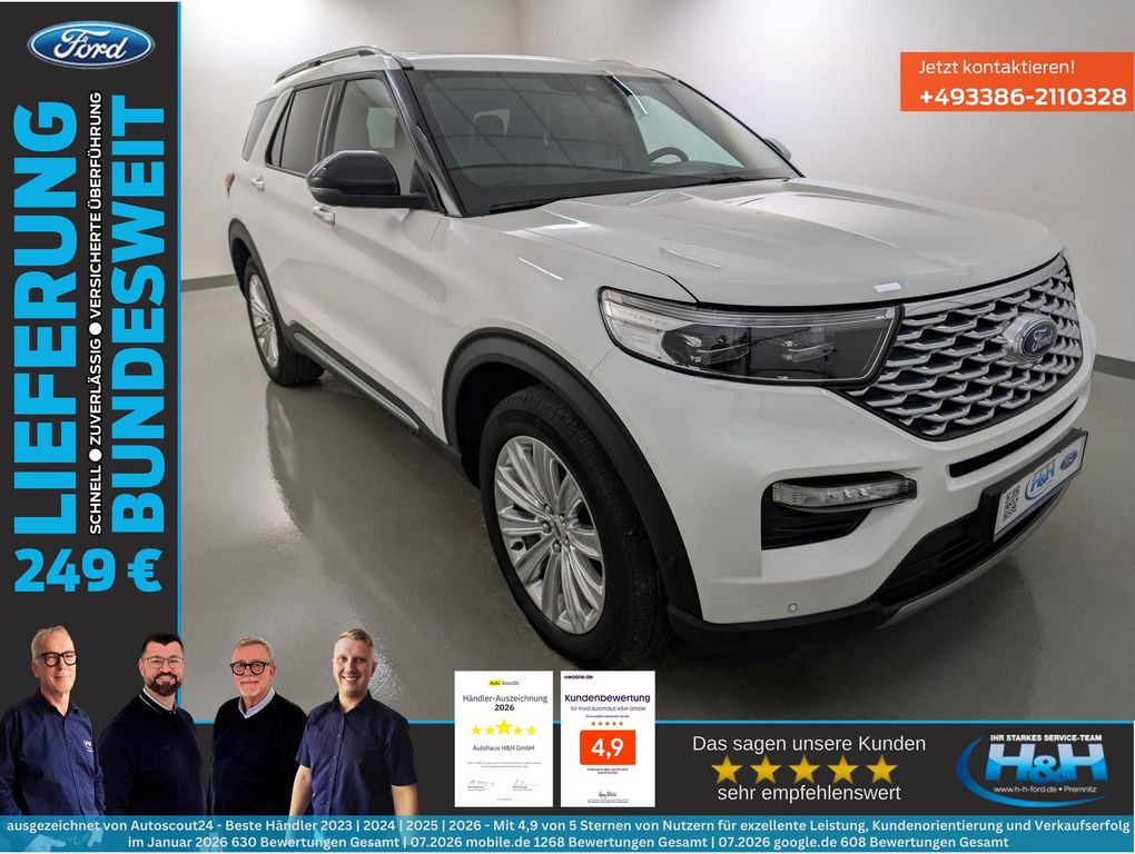 Bild des Angebotes Ford Explorer 3.0 PHEV 4x4 Platinum Massage+LED+360°