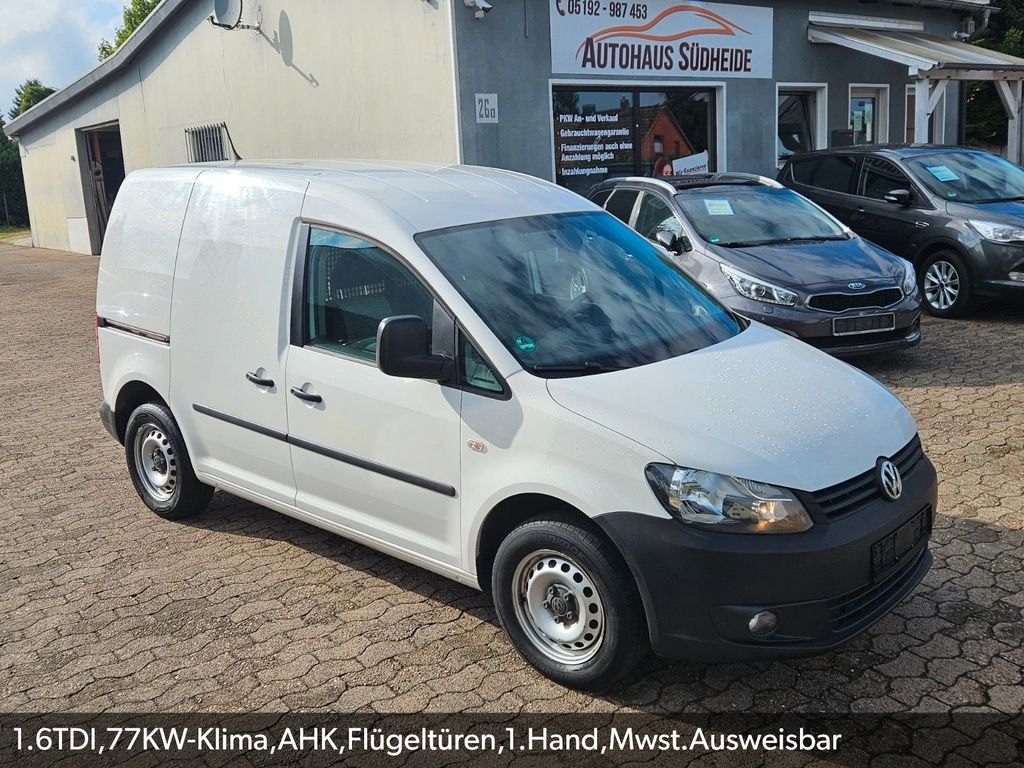 Bild des Angebotes Volkswagen Caddy Kasten,1.6TDI,Klima,AHK,1.Hd,Mwst.Auswb