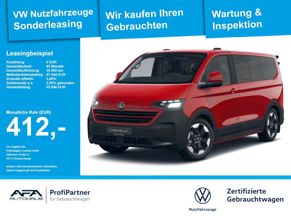 Bild des Angebotes Volkswagen T7 e-Caravelle PanAmericana LED*AHK*Navi*RFK