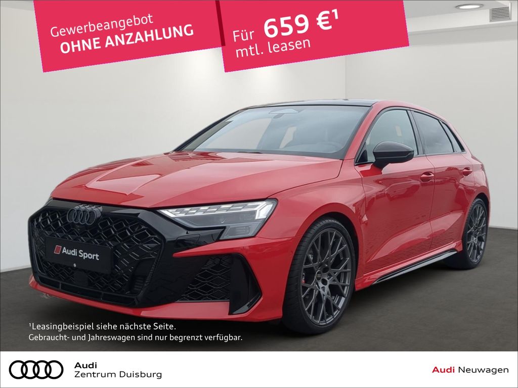 Bild des Angebotes Audi RS3 Sportback S tronic Panodach Navi Leder Sitze