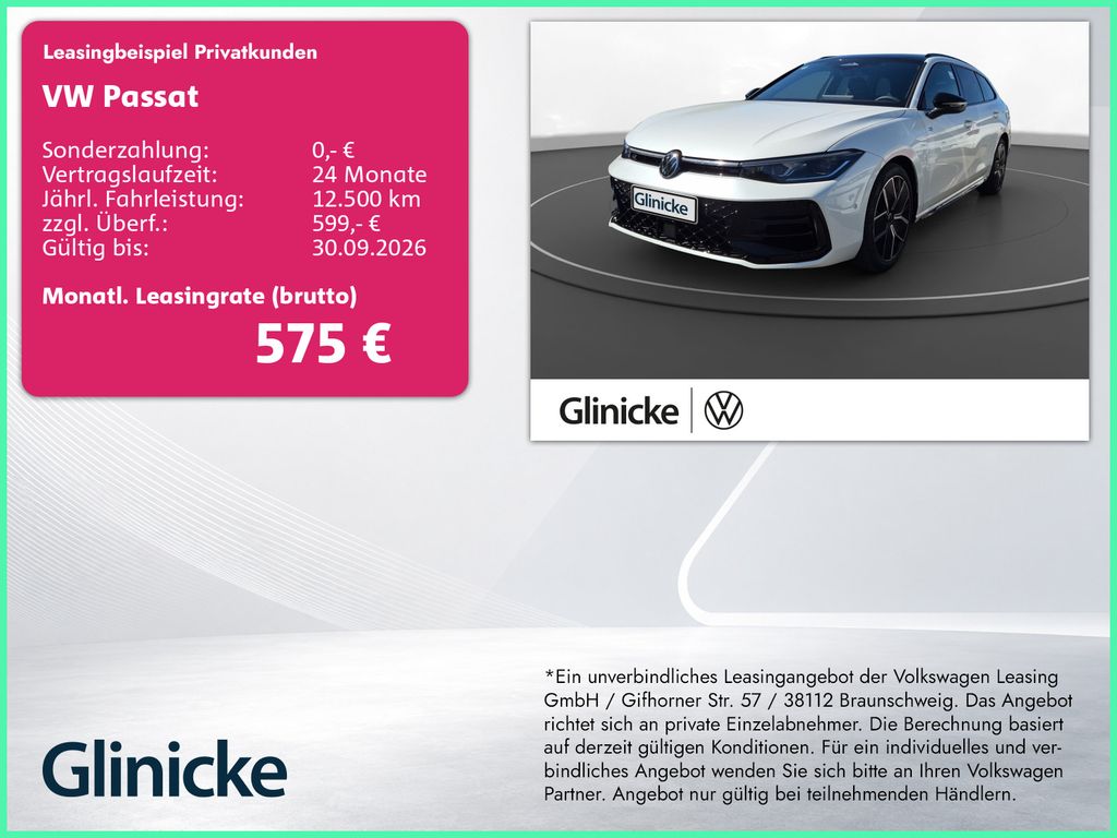 Bild des Angebotes Volkswagen Passat Variant R-Line 4Motion AHK SHZ Leder IQ.D