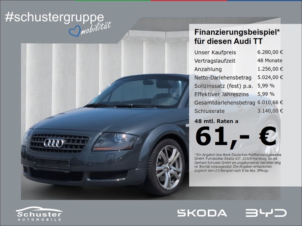 Bild des Angebotes Audi TT Roadster 1.8T*BOSE Leder SHZ el.Verd Klimaaut