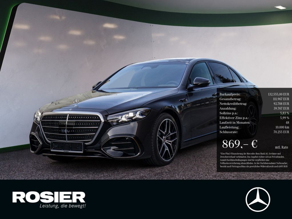 Mercedes-Benz S 350d 4M Limousine Lang AMG Line NIGHT ACC PANO