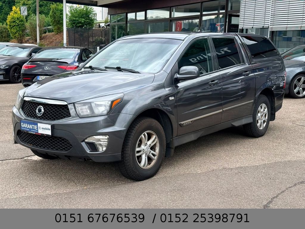 Ssangyong Actyon Sports Crystal 4WD TÜV  Garantie AHK PDC