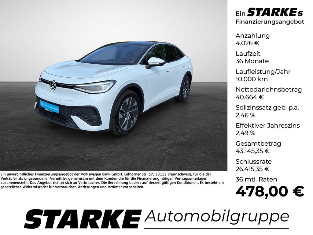 Bild des Angebotes Volkswagen ID.5 Pro mit Infotainment-Paket  Panodach Standh