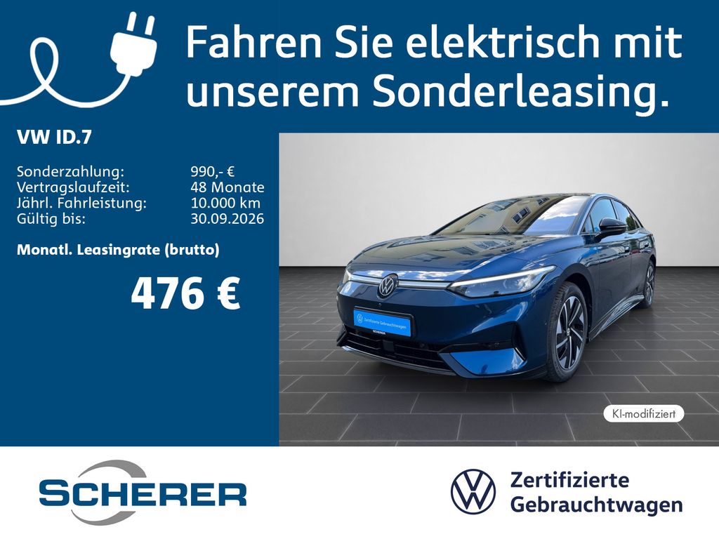 Bild des Angebotes Volkswagen ID.7 Pro electric 82kwh SOH 100% WP IQ.DRIVE ARE