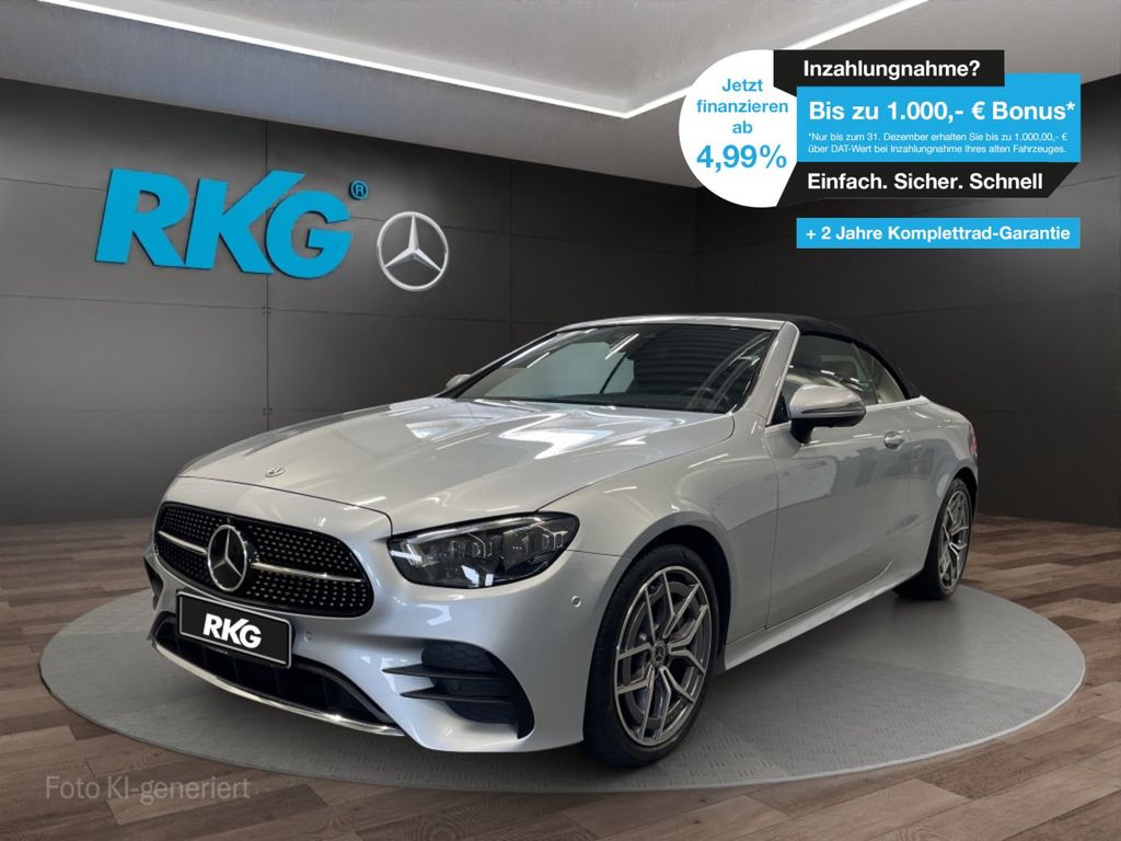 Bild des Angebotes Mercedes-Benz E 450 4M Cabrio AMG DISTRONIC STANDHEIZ 360° PDC