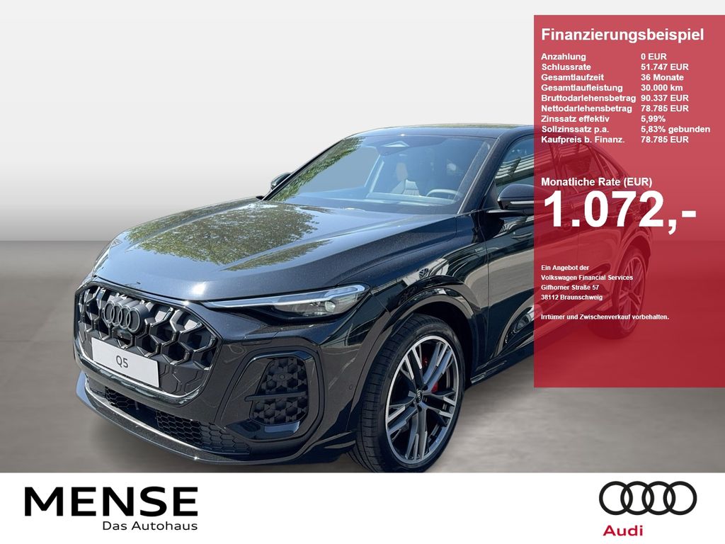 Bild des Angebotes Audi Q5 Sportback edition one mit Akzenten mythosschw