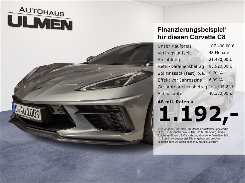 Bild des Angebotes Corvette C8 Stingray Cabriolet 3LT Lift