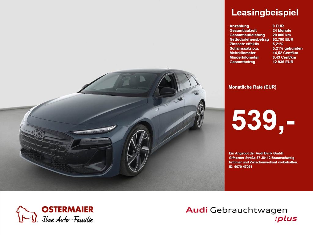 Bild des Angebotes Audi A6 Avant e-tron S-LINE NP:94tEUR! AHK.SITZLUFT.B
