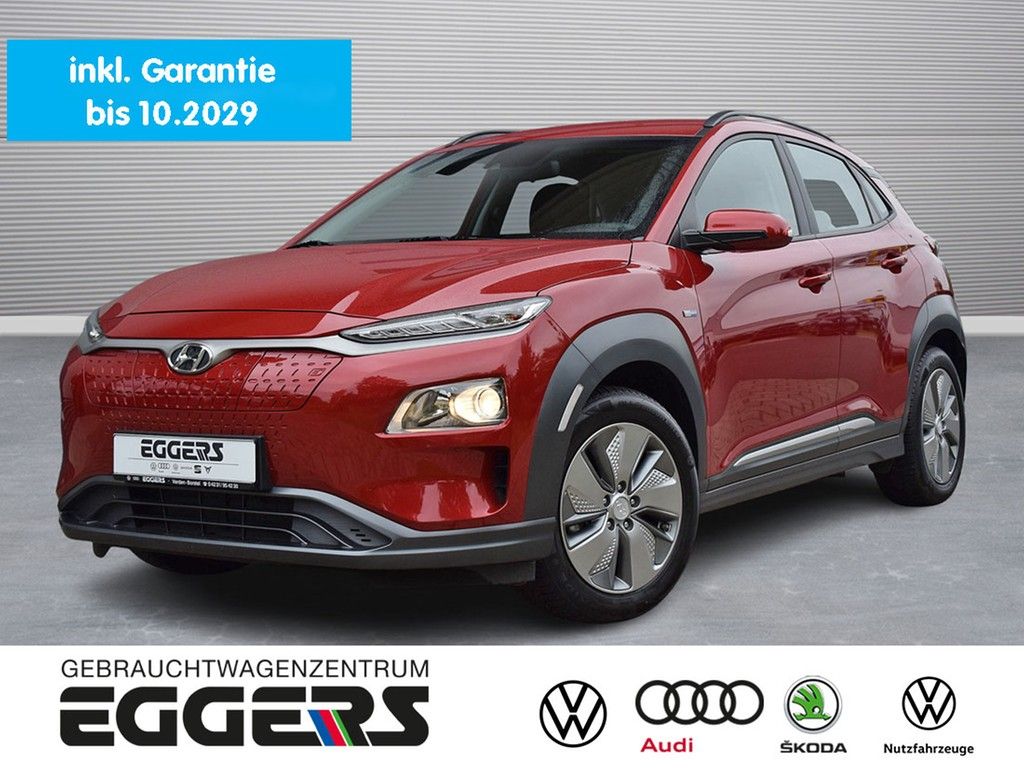 Bild des Angebotes Hyundai Kona Elektro 2WD 39,2kWh *RüKam*Keyless*Sitzhzg*