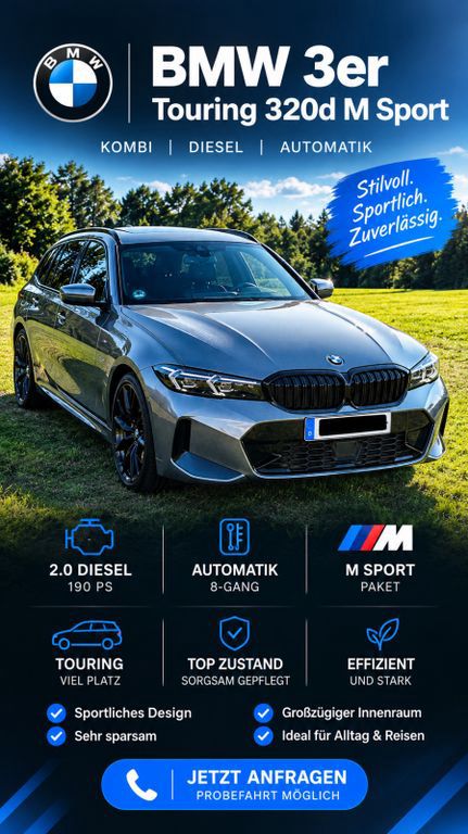 Bild des Angebotes BMW 320d Touring  G21 Automatik - M Sportpaket Pro