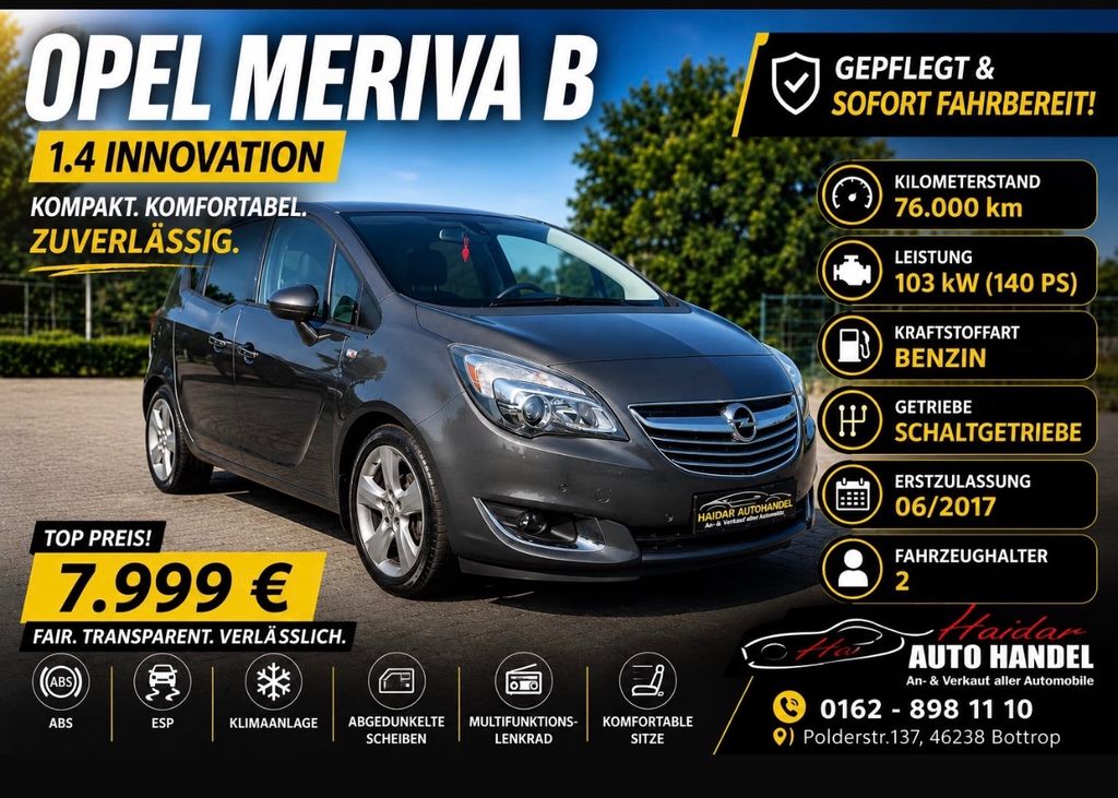 Opel Meriva B Innovation