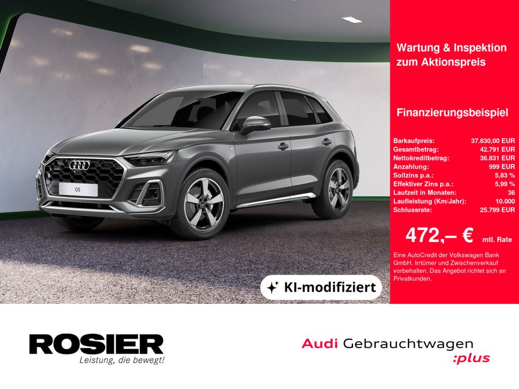 Bild des Angebotes Audi Q5 S line 40 TDI quattro STANDHZ. ACC LED 360°