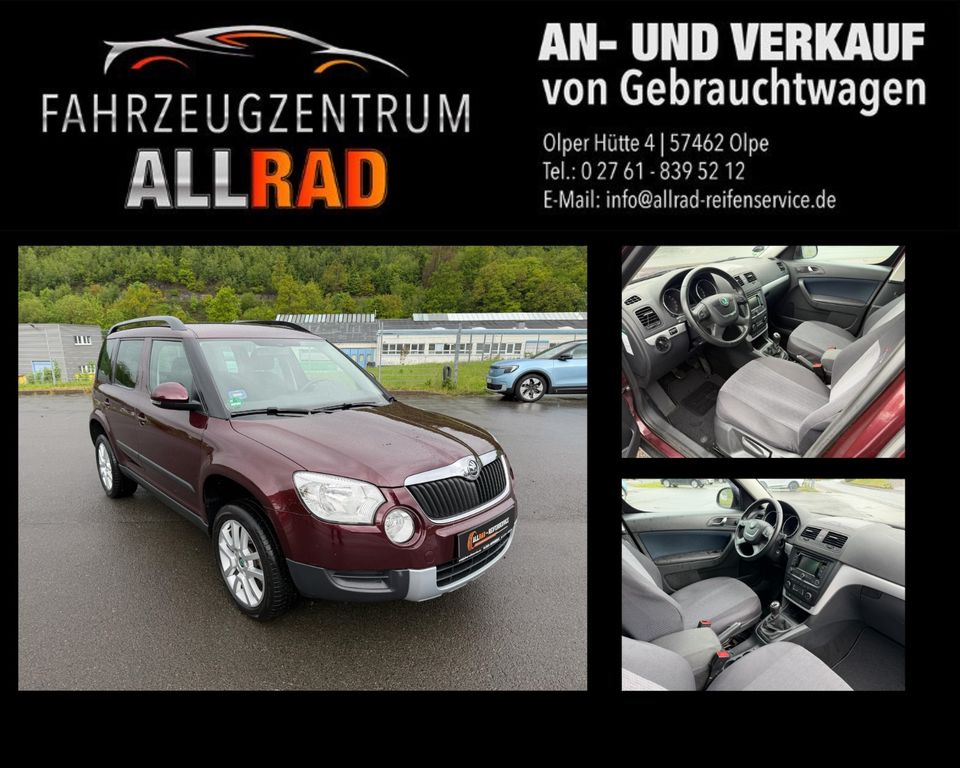 Skoda Yeti 2.0 TDI 4x4 Ambition *1. Hand*