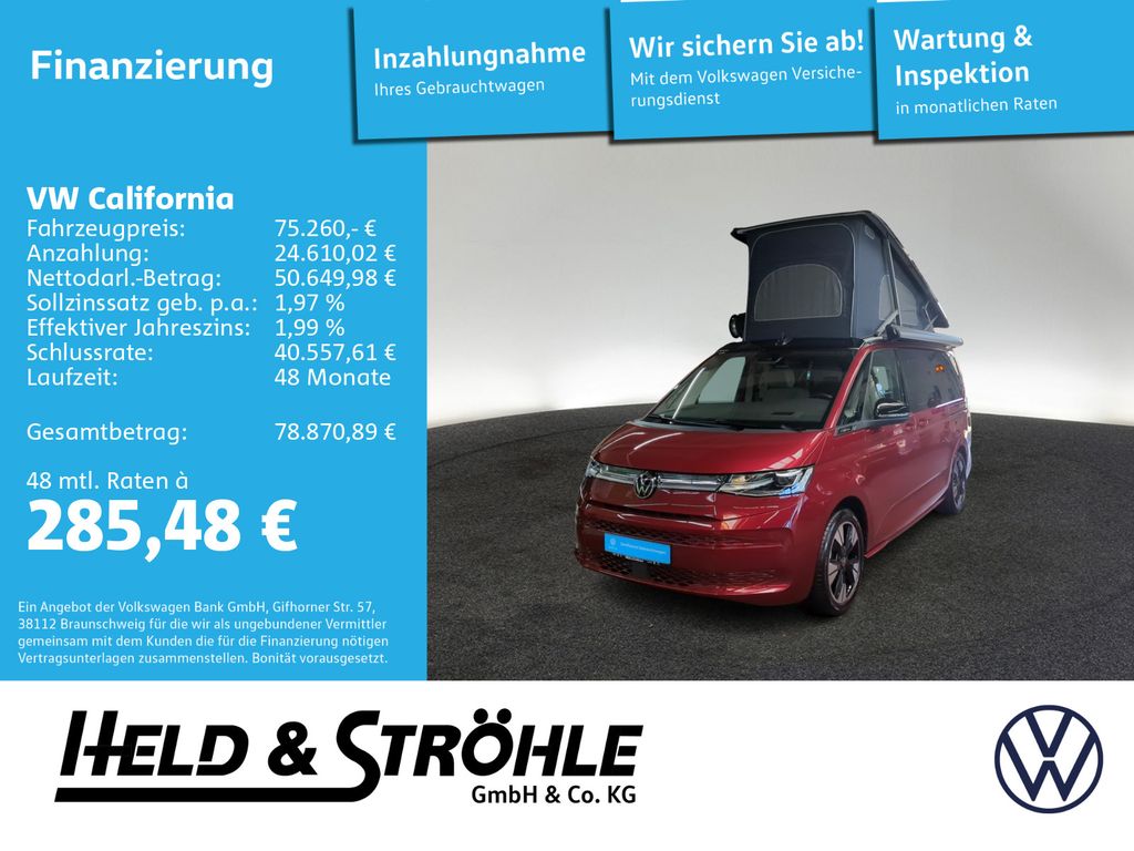 Bild des Angebotes Volkswagen T7 California Ocean eHybrid 4M AHK STHZ NP:121T€