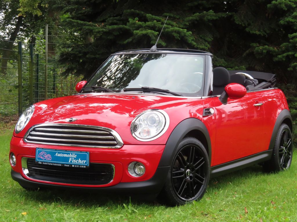 Bild des Angebotes MINI One Cabrio Teilleder-17 Zoll Alu erst 56.000 km"