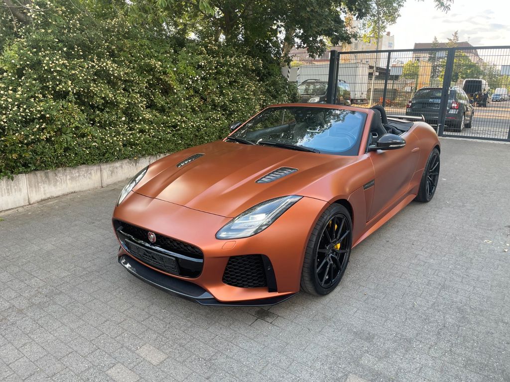 Bild des Angebotes Jaguar F-Type 5.0 L V8 SVR Kom./CARBON/KERAMIK/VOLL