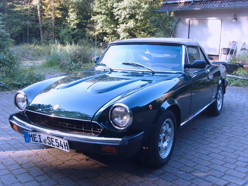 Bild des Angebotes Fiat Spider Europa 2. Hand scheckheft