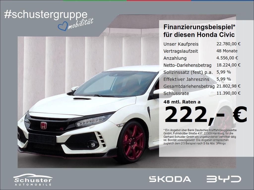 Honda Civic Type R GT*LED ACC Navi R-Kam BodyKit Keyl