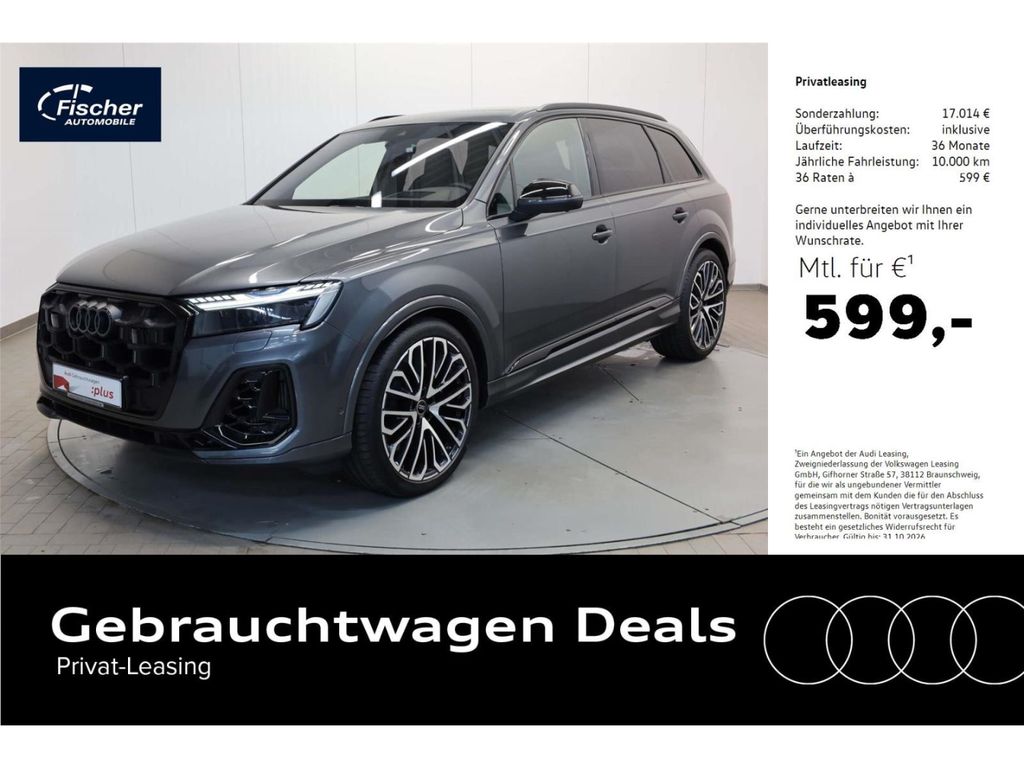 Bild des Angebotes Audi SQ7 TFSI quattro 7Sitze/AHK/P-Dach/360/22''/HUD