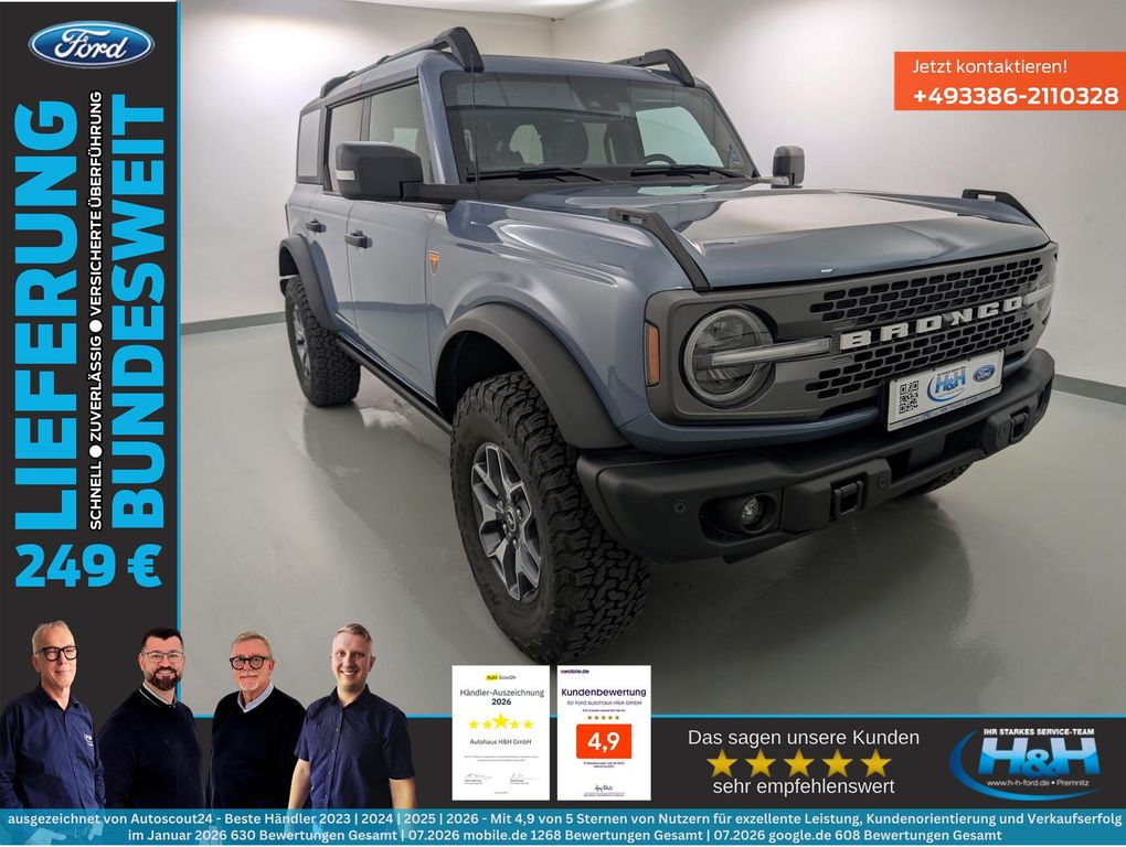 Bild des Angebotes Ford Bronco 2.7 Aut 4WD BADLANDS LED+ACC+360°Kam