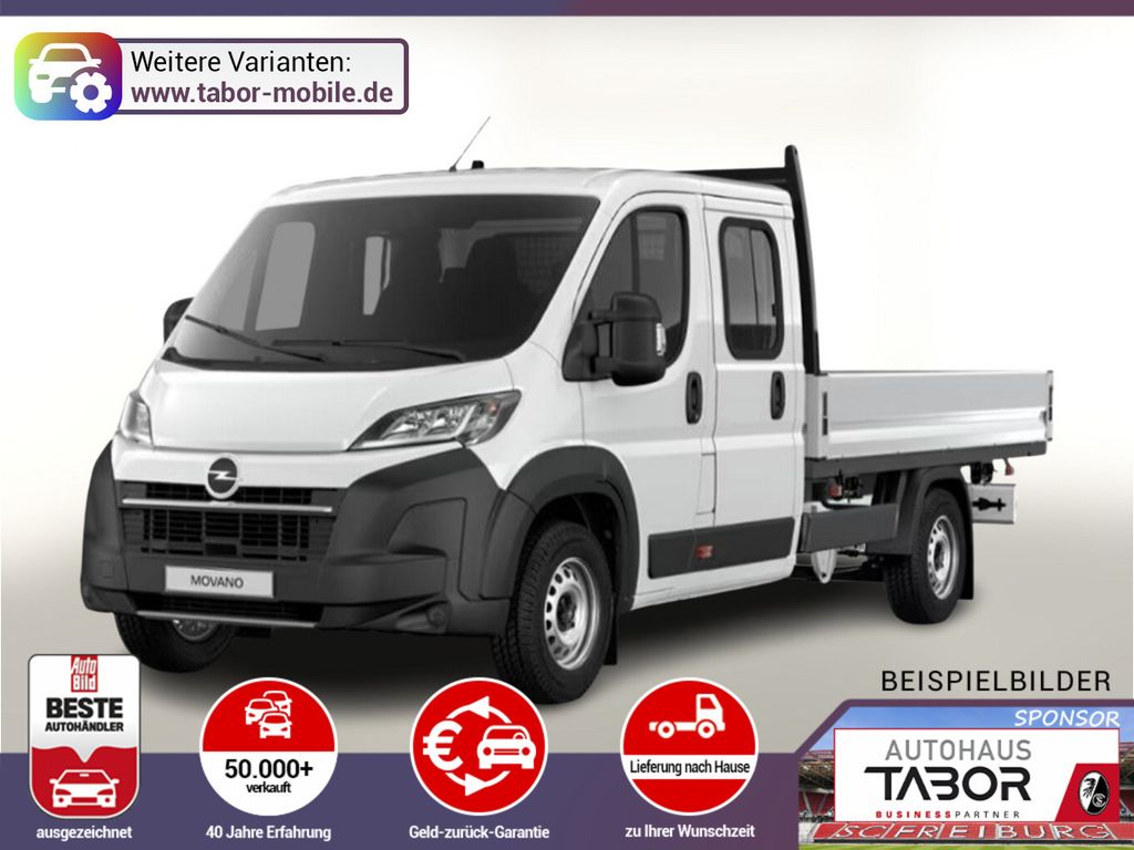 Bild des Angebotes Opel Movano Pritsche Doka 35+ L4 AppleC Kam UVP-42%*