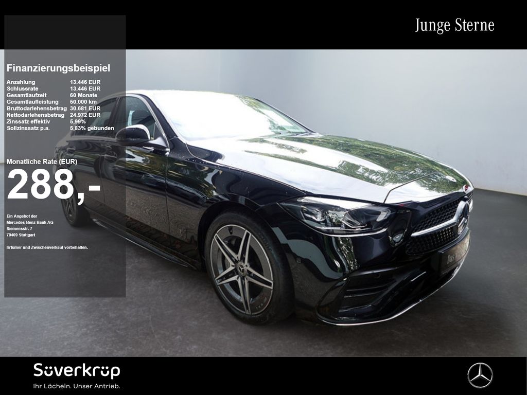 Bild des Angebotes Mercedes-Benz C 200 , AMG MEMO KAMERA SPUR PDC SHZ
