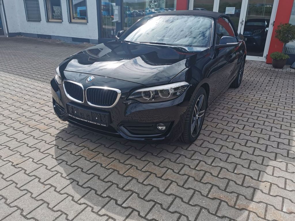 Bild des Angebotes BMW 220d Cabrio Advantage NAVI+PDC+SHZ+SOUND+LED