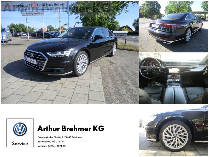 Bild des Angebotes Audi A8   60 4.0 TDI quattro PANO VALCONA LUFT B&O LH