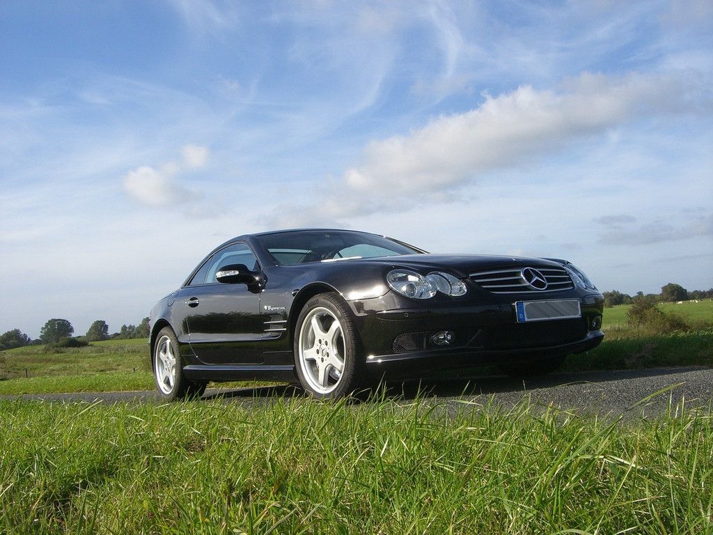 Bild des Angebotes Mercedes-Benz SL 55 AMG 1. Hd VMAX 330 KEIN Import GEPFLEGT