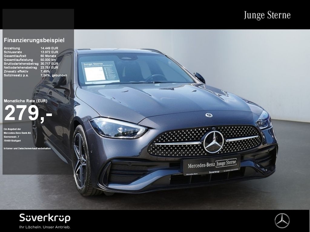 Bild des Angebotes Mercedes-Benz C 200 T d , AMG NIGHT MEMO 360 DISTR KAMERA SPUR