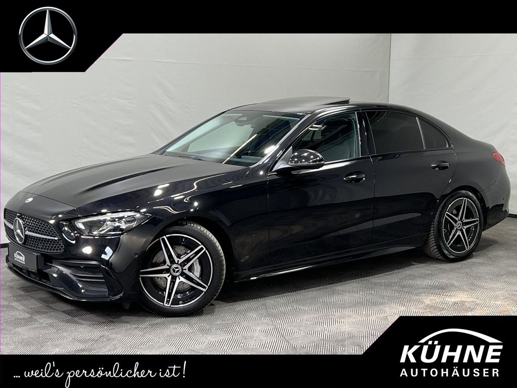 Bild des Angebotes Mercedes-Benz C 220 d AMG Line Night AHK Sound Schiebedach