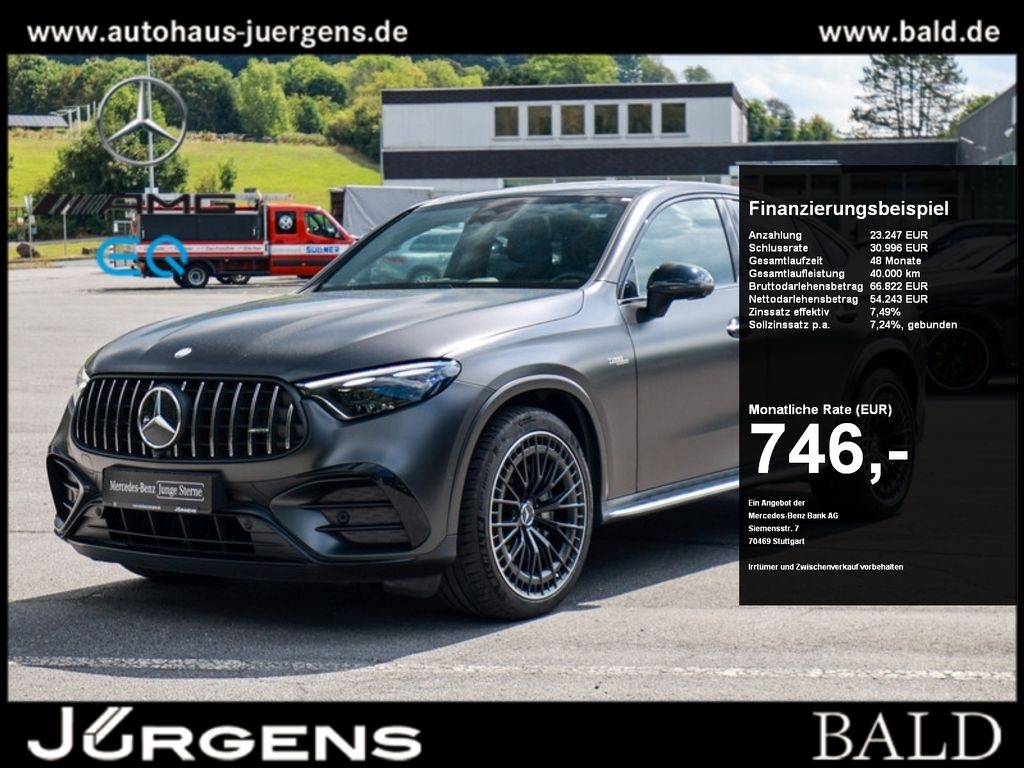 Bild des Angebotes Mercedes-Benz GLC 43 AMG 4M Coupé Pano/Burm/AHK/Night/Magno/21