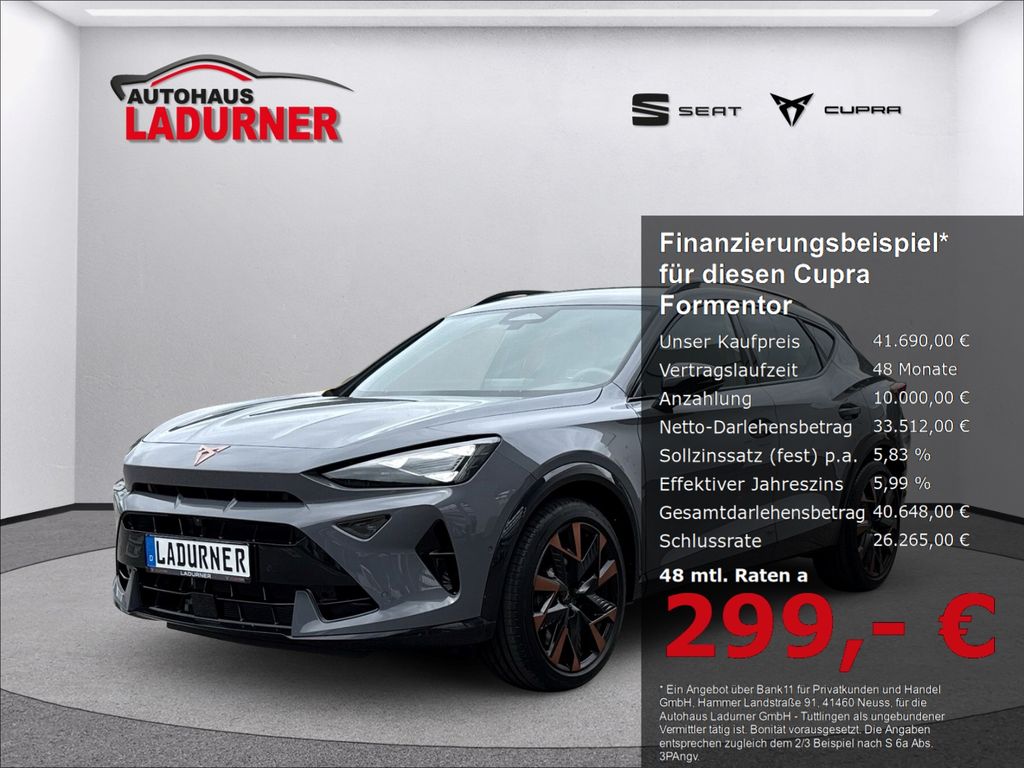 Cupra Formentor VZ 2.0 TSI DSG 4Drive *Navi/Sound/ACC*