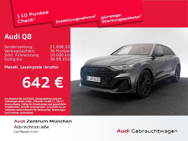 Bild des Angebotes Audi Q8 TDI qu. tiptr. S line Pano/LuftFed/StdHzg/ACC
