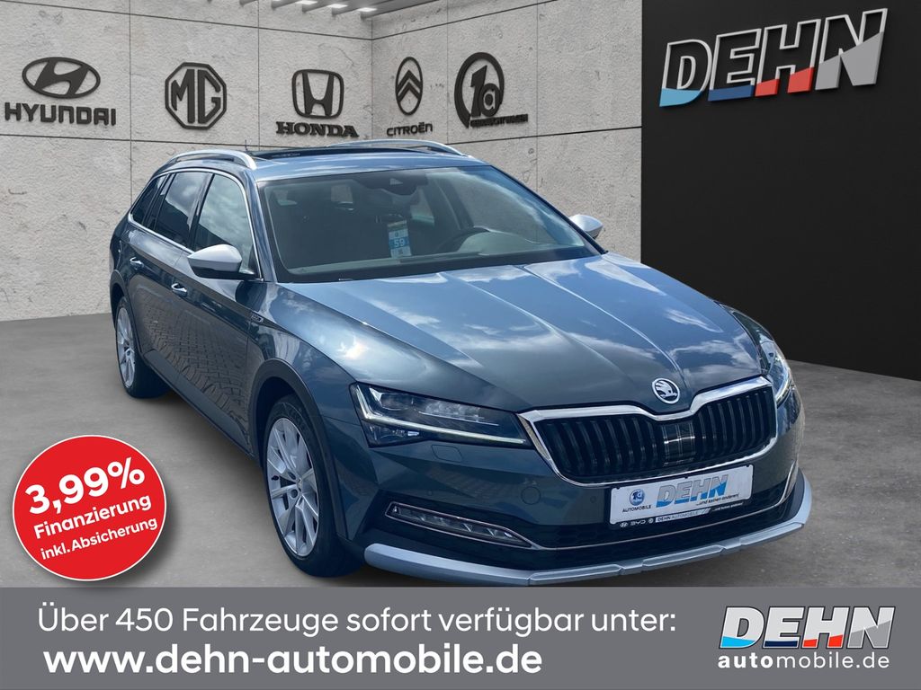 Bild des Angebotes Skoda Superb 2.0 TDI Scout 4x4 ACC DCC Pano Standh. Al