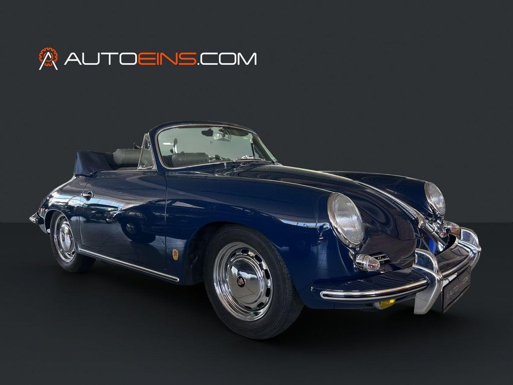 Bild des Angebotes Porsche 356B S 1600 Cabrio Reutter*Motor NEU Revidiert*