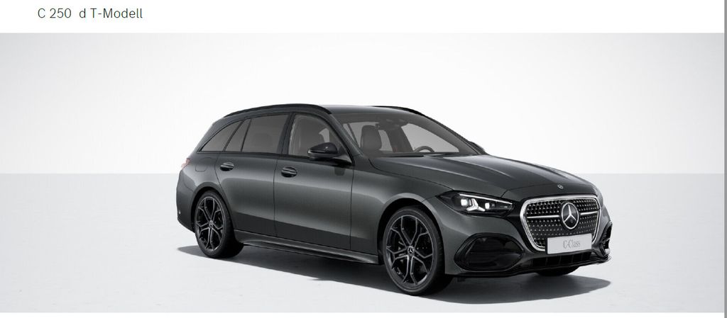 Mercedes-Benz Facelift C250 T Modell Alles AMG All Black