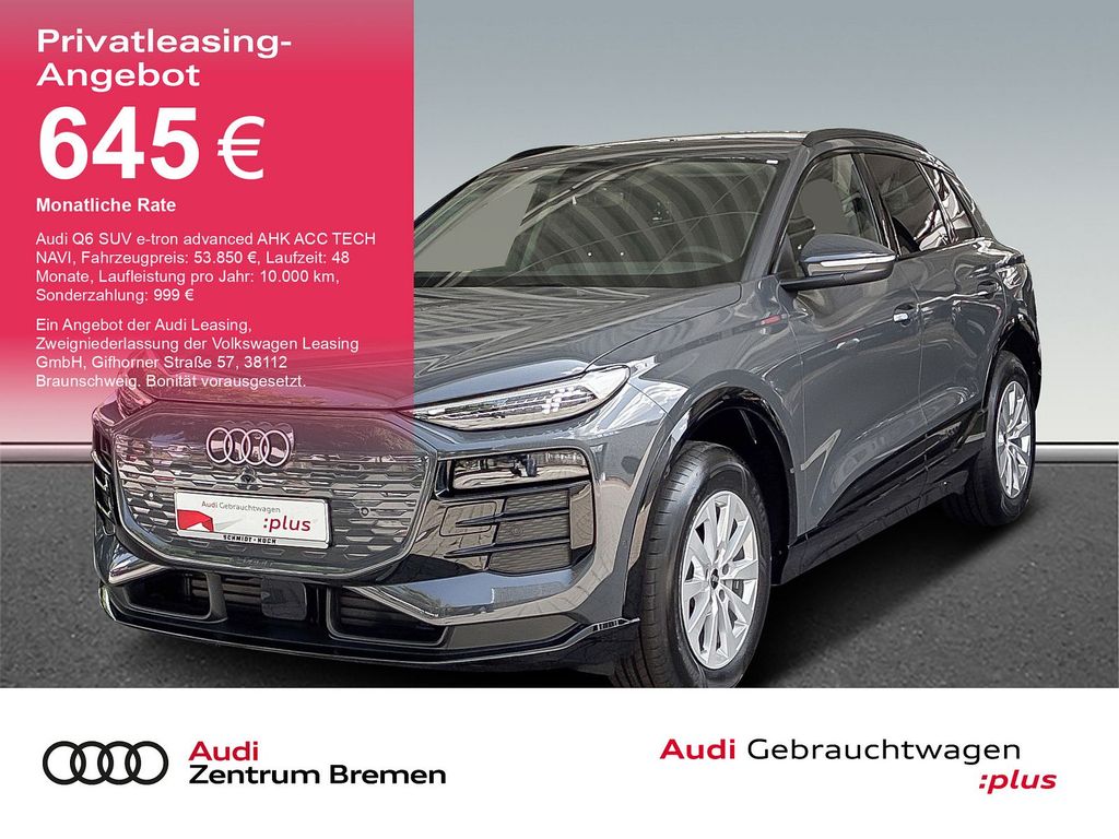 Bild des Angebotes Audi Q6 SUV e-tron advanced AHK ACC TECH NAVI DAB