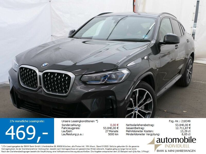 Bild des Angebotes BMW X4 xDr.30dA M Sport ACC HuD AHK Laser 20Zoll