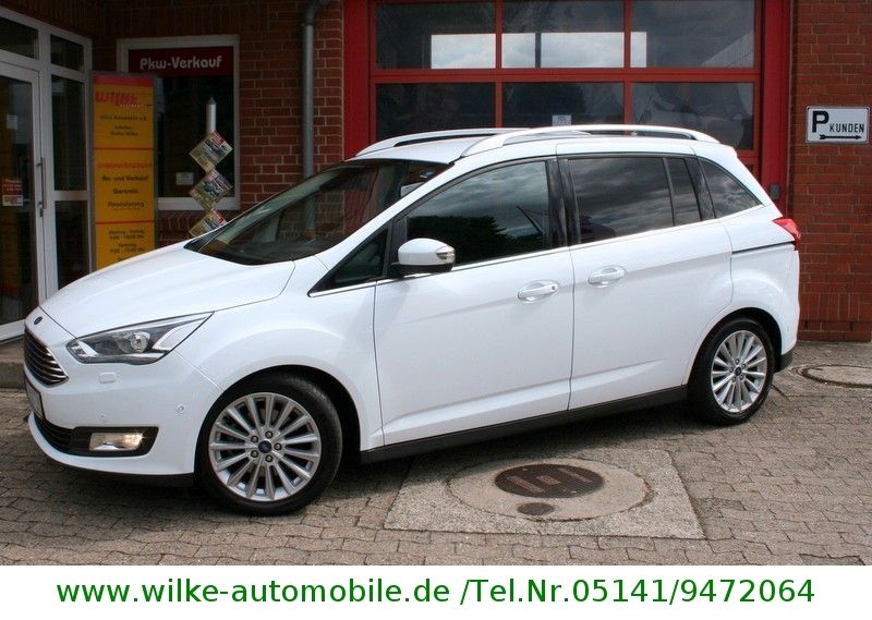 Bild des Angebotes Ford Grand C Titanium+Leder+AHK+Navi+Kamera+Xenon+EU6