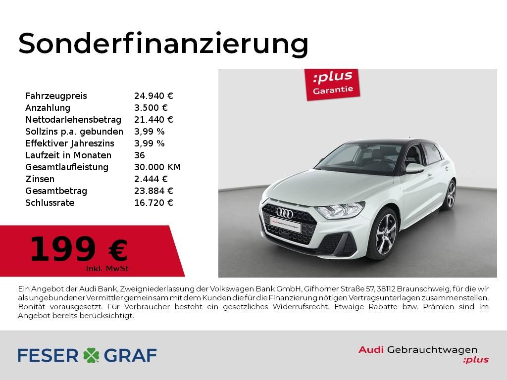 Bild des Angebotes Audi A1 SB 25TFSI S tronic S line/ACC/SHZ/CarPlay