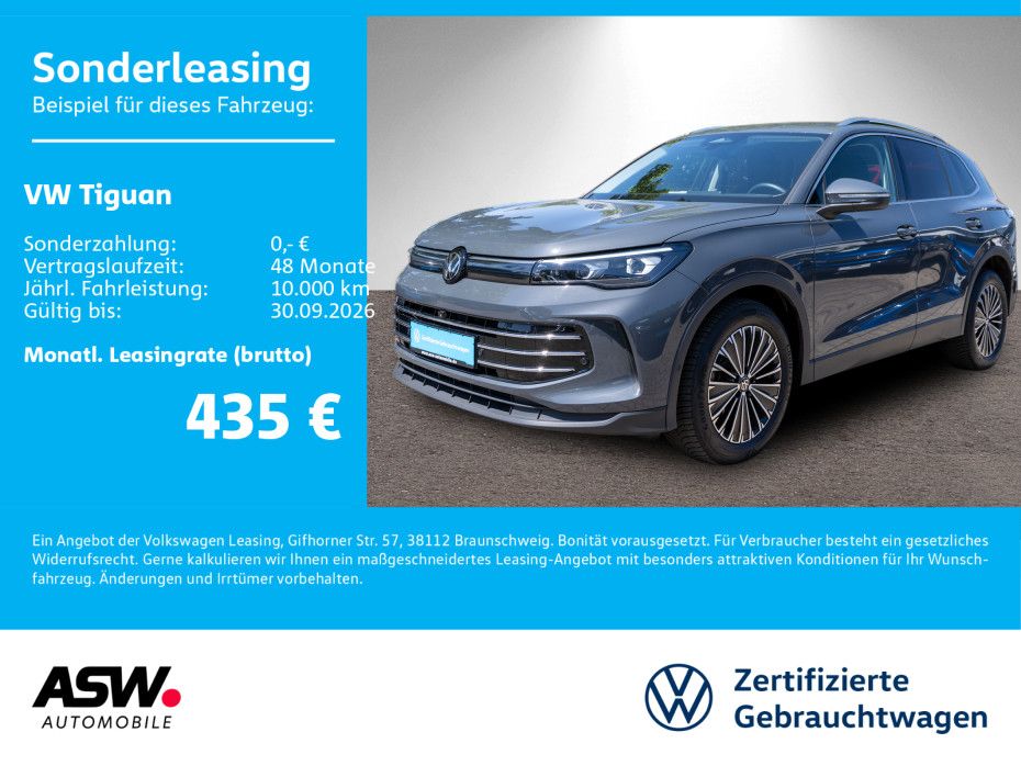 Bild des Angebotes Volkswagen Tiguan Elegance 2.0TDI DSG LED Navi 360° HUD AHK